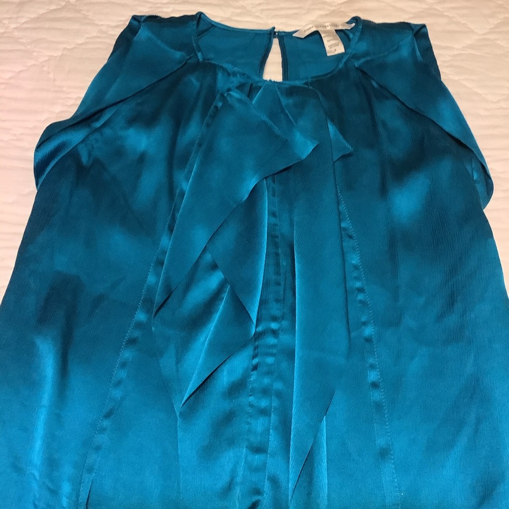 Diane Von Furstenberg Silk Blouse - Picture 5 of 6